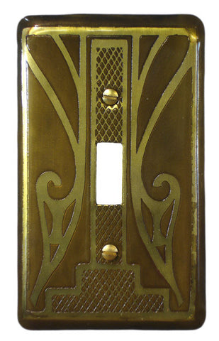 Etched Single Brass Montana