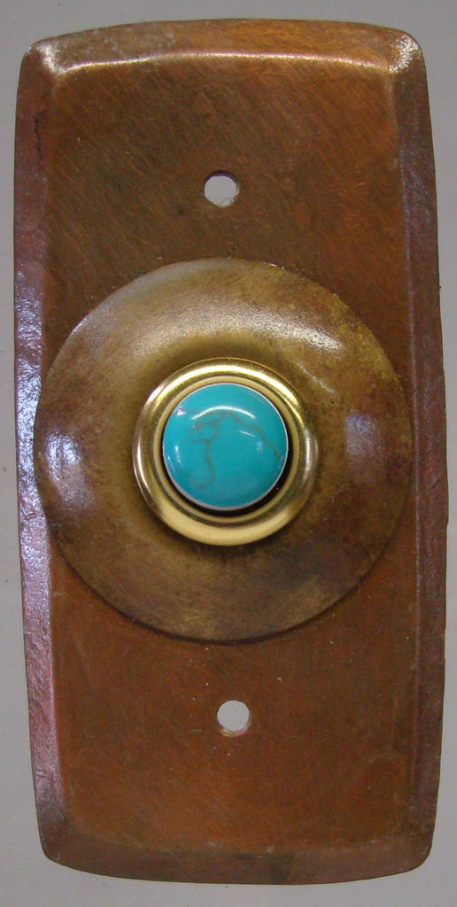 Rectangle Doorbell Copper W/ Copper