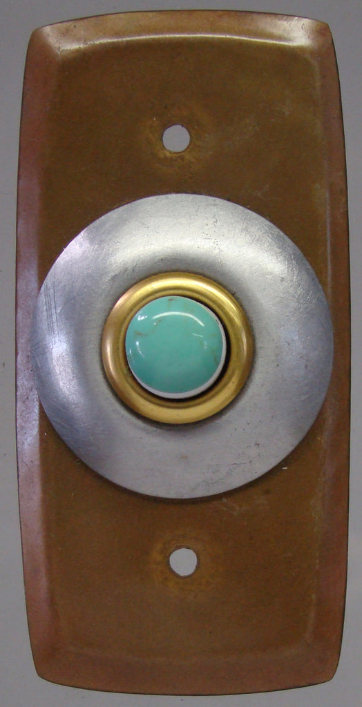 Rectangle Doorbell Copper W/ Aluminum