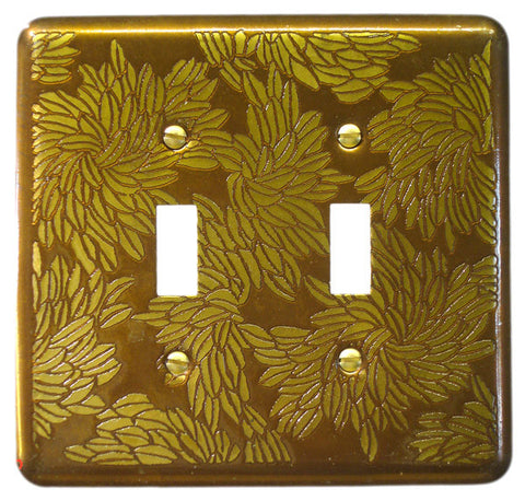 Etched Dbl. Brass Flora