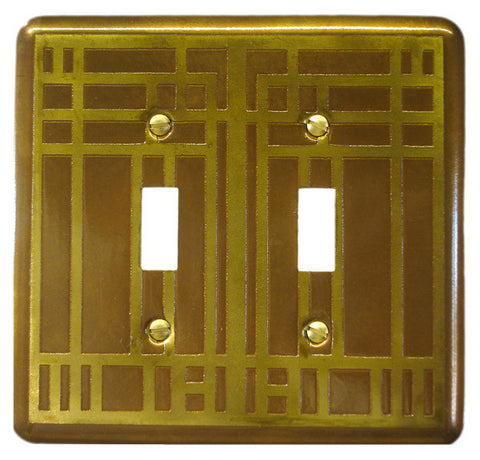 Etched Dbl. Brass Frank